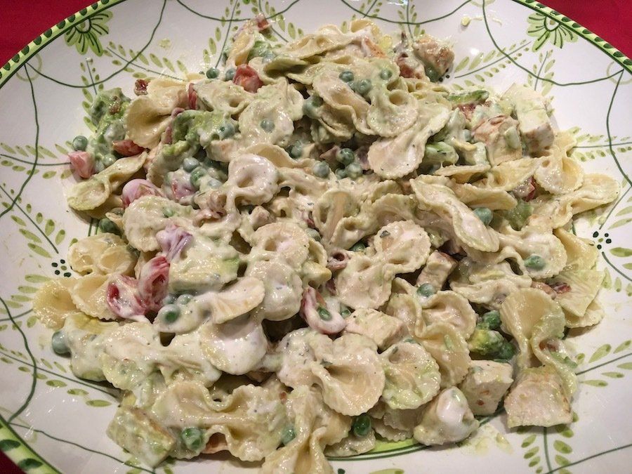 Pasta Salad with Chicken and Bacon